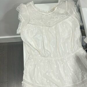 loveshack fancy mini dress